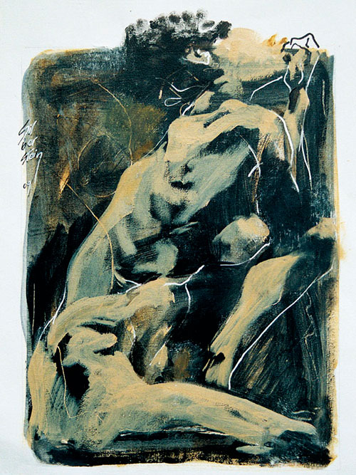 Cod. 09-06 |Acrylic on canvas| 41 x 32cm